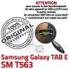 Samsung Galaxy TAB E SM-T563 USB Chargeur T563 Dorés Dock Micro charge inch Connector Prise Pins SM à souder de 9 Connecteur ORIGINAL