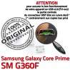 Samsung Prime SM G360F Micro USB Dorés Fiche Chargeur souder SM-G360F Dock Prise charge ORIGINAL à Pins Qualité Connector de Galaxy MicroUSB Core