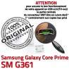 Samsung Prime SM G361 Micro USB Fiche Connector à de Pins charge ORIGINAL Prise Qualité Dock MicroUSB Dorés souder Core Galaxy Chargeur SM-G361