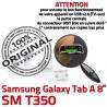 Samsung Galaxy Tab-A SM-T350 USB TAB-A Pins Dock ORIGINAL SLOT souder MicroUSB charge Qualité Chargeur Connector de Fiche à Prise Dorés
