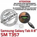 Samsung Galaxy Tab A T357 USB inch charge ORIGINAL Chargeur souder Connector Prise Dorés Connecteur à de SM TAB 8 Dock Micro Pins