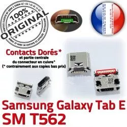 Samsung Connector SM-T562 Dorés T562 TAB souder Connecteur USB de E Micro 9 ORIGINAL Prise à SM Chargeur charge Galaxy Dock Pins inch