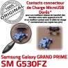 GRAND PRIME SM G530FZ Micro USB Chargeur ORIGINAL Galaxy souder charge Prise SM-G530FZ Fiche Connector Qualité Pins de MicroUSB à Samsung Dorés Dock