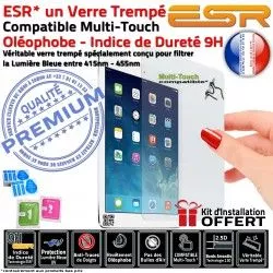 H Vitre A1954 Verre Bleue Ecran Trempé Chocs Filtre Multi-Touch Anti-Rayures Apple Oléophobe ESR Protection UV Lumière iPad AIR