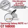 GT-N8000 Micro USB NOTE Charge GT Réparation MicroUSB N8000 Chargeur ORIGINAL OFFICIELLE Nappe Samsung de Connecteur Dorés Galaxy Contacts Qualité