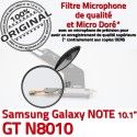 GT-N8010 Micro USB NOTE Charge Dorés Galaxy ORIGINAL Connecteur GT N8010 Chargeur Qualité Samsung Contacts OFFICIELLE Réparation de Nappe MicroUSB