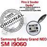 Samsung Galaxy NEO GT-i9060 USB charge Chargeur Dorés Qualité SLOT MicroUSB ORIGINAL Grand Fiche Pins à Dock Prise Connector souder