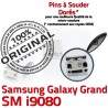 Samsung Galaxy GT-i9080 USB charge Grand de SLOT Dock MicroUSB Fiche Prise à Pins souder ORIGINAL Connector Chargeur Dorés Qualité