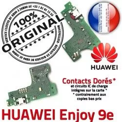 Microphone RESEAU OFFICIELLE Téléphone MicroUSB Charge Chargeur Qualité Antenne Nappe ORIGINAL Prise PORT 9e Enjoy Huawei