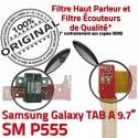 Samsung Galaxy TAB A SM-P555 C OFFICIELLE Réparation Contact Qualité SM MicroUSB Chargeur Nappe P555 Doré Charge ORIGINAL Connecteur de
