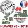 Huawei Y6 2018 USB Micro Prise RESEAU de JACK Nappe Qualité Microphone ORIGINAL Charge Câble Chargeur Antenne Connecteur PORT