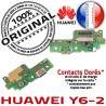 Huawei Y6-2 Branchement C Charge Micro Qualité PORT ORIGINAL Prise Câble Antenne USB Chargeur OFFICIELLE Microphone Nappe