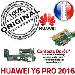 Huawei OFFICIELLE Chargeur PRO Connecteur Charge Nappe USB Y6 Prise ORIGINAL Qualité 2016 Antenne RESEAU Téléphone Microphone