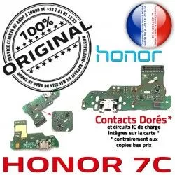 PORT Honor OFFICIELLE ORIGINAL écouteurs USB Microphone Chargeur 7C Antenne Téléphone JACK DOCK Charge Audio Nappe Câble Qualité