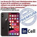 in-CELL LCD iPhone X Liquides 3D Cristaux inCELL Écran Apple Tactile iTruColor Verre Multi-Touch Touch Remplacement SmartPhone PREMIUM