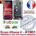 LCD Qualité inCELL Apple A1901 Cristaux PREMIUM Écran Touch iPhone Liquides Retina 5,8 Super 3D HD Réparation inch SmartPhone iTruColor