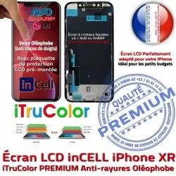 3D Écran Remplacement PREMIUM Apple XR Verre Multi-Touch Liquides iPhone Cristaux Touch HDR Oléophobe SmartPhone inCELL LCD