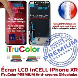 6.1 Affichage LG Tone LCD SmartPhone Écran True XR Changer inCELL Retina Vitre PREMIUM Apple In-CELL Oléophobe HDR iPhone Super pouces