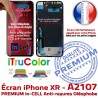 Ecran in-CELL iPhone XR A2107 LCD Remplacement Liquides Verre inCELL PREMIUM Cristaux SmartPhone Touch Multi-Touch Apple iTruColor Écran