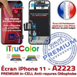 Affichage True SmartPhone HDR Tactile LG LCD Oléophobe Multi-Touch PREMIUM inCELL in-CELL Apple iPhone Écran A2223 iTrueColor Verre Tone