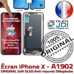 True A1902 OLED Super 5,8 pouces Retina Vitre sur SmartPhone ORIGINAL Apple iPhone Assemblé Châssis Tone Écran Complet X soft