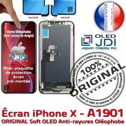 Vitre SmartPhone OLED ORIGINAL Châssis Super Complet Écran Assemblé sur Retina pouces Affichage A1901 Apple iPhone KIT soft 5,8