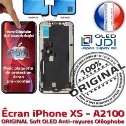 OLED soft iPhone SmartPhone Réparation True 5,8 Tactile Retina Affichage in A2100 XS ORIGINAL Super HD Qualité Écran Verre Tone