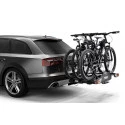 EasyFold Thule porte-vélos, pour 934100 plateforme XT sur attelage 3 vélos porte-vélos 3 noir/aluminium boule