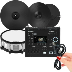 Roland Hi-Hat batterie V71 de USB PD-140DS Ride Caisse Module PACK CY-18DR électronique VH-14D Digital claire mise niveau + à