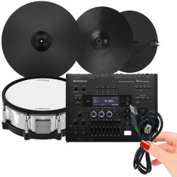 Digital PD-140DS Amélioration USB Caisse Roland VH14D Hi-Hat TD50X CY-18DR TD-50X VH-14D CY18DR Ride + claire numérique PACK PD140DS Cymbale