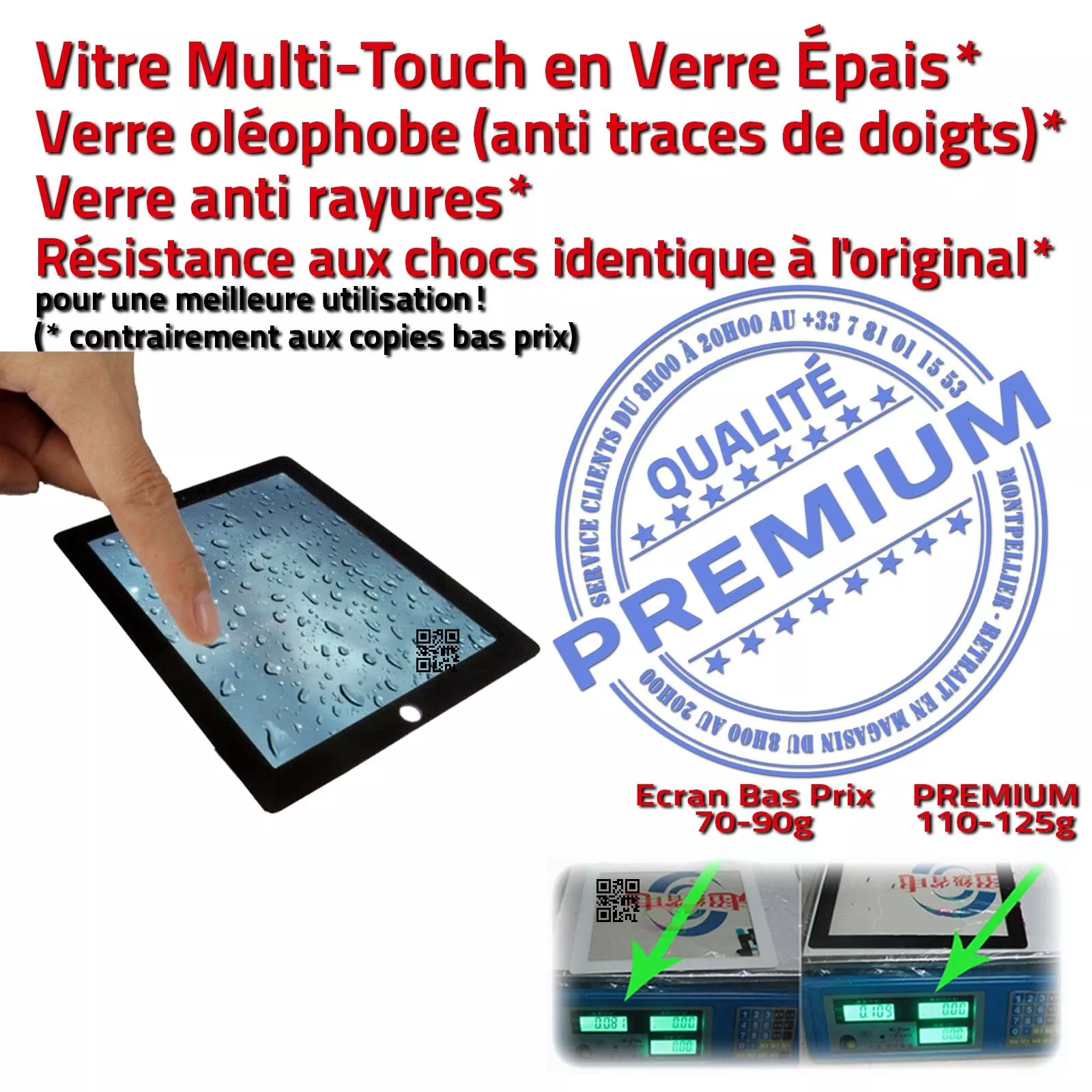 QUALITE PREMIUM Adhésif Prémonté Precollé Changement Écran Complet Noir Installer Changer Vitre Tactile Noire Verre Assemblée PACK Réparation Remplacement iPad3 A1403 Caméra Bouton Home Tablette iPad 3 Apple Retina Display KIT Démontage Installation