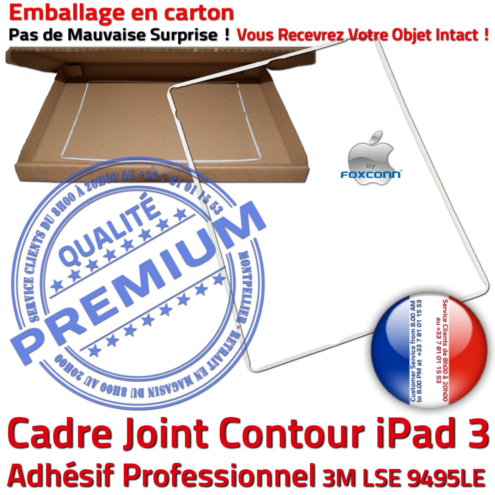 PACK iPad 3 A1430 iLAME Joint B