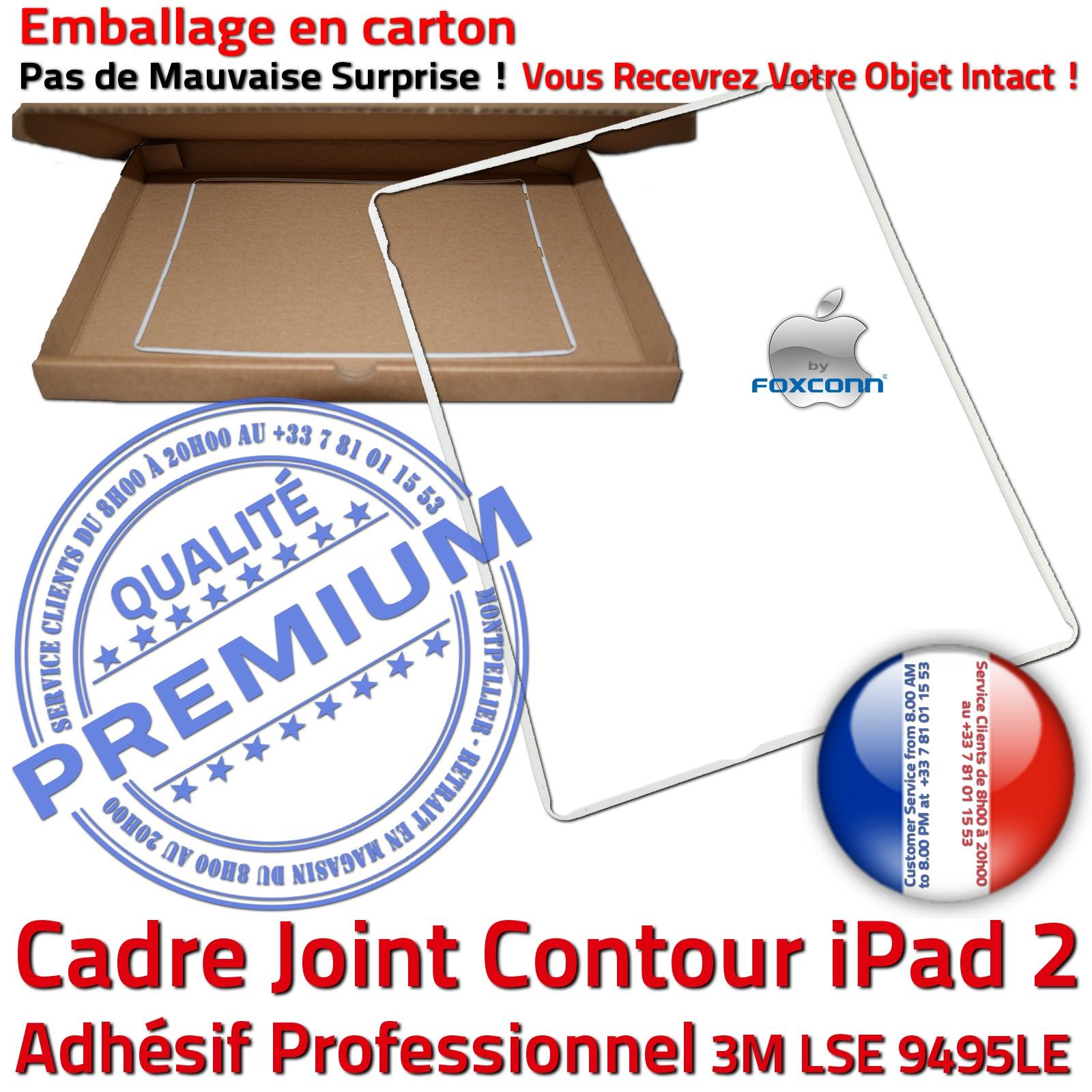 PACK iPad 2 A1396 iLAME Joint B