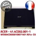 Acer ASPIRE WIS604CD0500109071401 A01a- D3 WIS: 41.4CD02.001-1 Mitsubishi 41.4CD02.XXX 7235 7535 7535G MS2262 Cover Case Coque