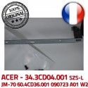 ACER Left Hinge Montant ORIGINAL Gauche W2 Fixations 34.3CD04.001 60.4CD36.001 090723 Charnière SZS-L JM-70 LCD PC écran Portable A01
