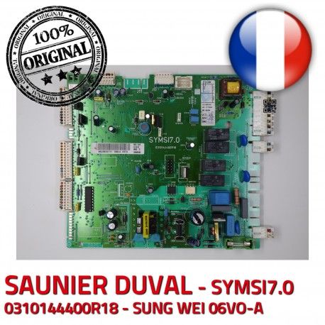 Saunier Duval SYMSI7.0 V IND 08/48 Thema 3 10024 C24 Carte KWD d-allumage E S0080 0310144400R18 0020036711 electronique 6973