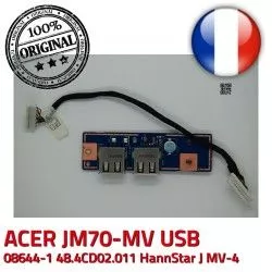 MV HannStar Board E89382 ORIGINAL BD USB Ports Cable JM70-MV 94V-0 ACER J MV-4 Module JM70 50.4CD09.011 48.4CD02.011