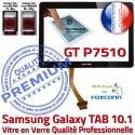 Samsung GT P7510 Galaxy TAB 10.1 Vitre Tactile Noire en Verre Qualité Supérieure PREMIUM Assemblée Adhésif LCD Ecran Prémonté