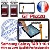 Samsung Galaxy TAB 3 GT-P5220 N GT Supérieure PREMIUM Noire LCD Tactile Adhésif 10.1 Vitre en TAB3 Prémonté Assemblée P5220 Qualité Ecran Verre
