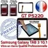 Samsung Galaxy GT-P5220 Tab3 N PREMIUM Noire TAB3 Adhésif 10.1 Prémonté Verre Vitre Assemblée LCD Tactile en Qualité Ecran Supérieure