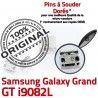Samsung Galaxy GT-i9082L USB de Chargeur à MicroUSB SLOT Dorés Dock Grand Fiche Qualité Connector Pins Prise ORIGINAL souder charge