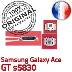 Connecteur de Ace à s5830 Connector Samsung Dorés Micro ORIGINAL charge Galaxy Chargeur Flex Pins souder Prise Dock USB GT C