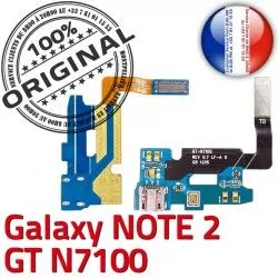 Qualité C Connecteur NOTE2 Antenne N7100 Charge Galaxy Nappe Samsung MicroUSB ORIGINAL Microphone Prise RESEAU Chargeur OFFICIELLE GT