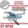 Samsung Galaxy S4 Duo GTi9192 C Qualité Duos Chargeur GT Charge Nappe S RESEAU MicroUSB Microphone ORIGINAL Connecteur i9192 4 OFFICIELLE Prise