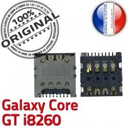 à Dorés Samsung GT SIM Core ORIGINAL souder Pins SLOT Lecteur i8260 Card Galaxy Carte Connector Contacts S Connecteur Reader