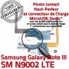 Samsung Galaxy NOTE3 SM N9002 C Nappe Charge MicroUSB RESEAU LTE Qualité Connecteur Chargeur Microphone OFFICIELLE ORIGINAL Antenne