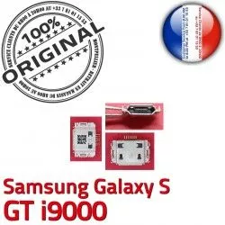 Dorés i9000 Dock ORIGINAL USB C Connector souder Flex Galaxy Chargeur GT Micro charge Samsung Pins Connecteur à Prise S de