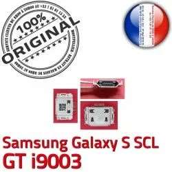 Dorés Chargeur i9003 ORIGINAL S USB GT Connecteur Dock charge Connector à Pins de Prise Galaxy Flex Micro souder Samsung C SCL