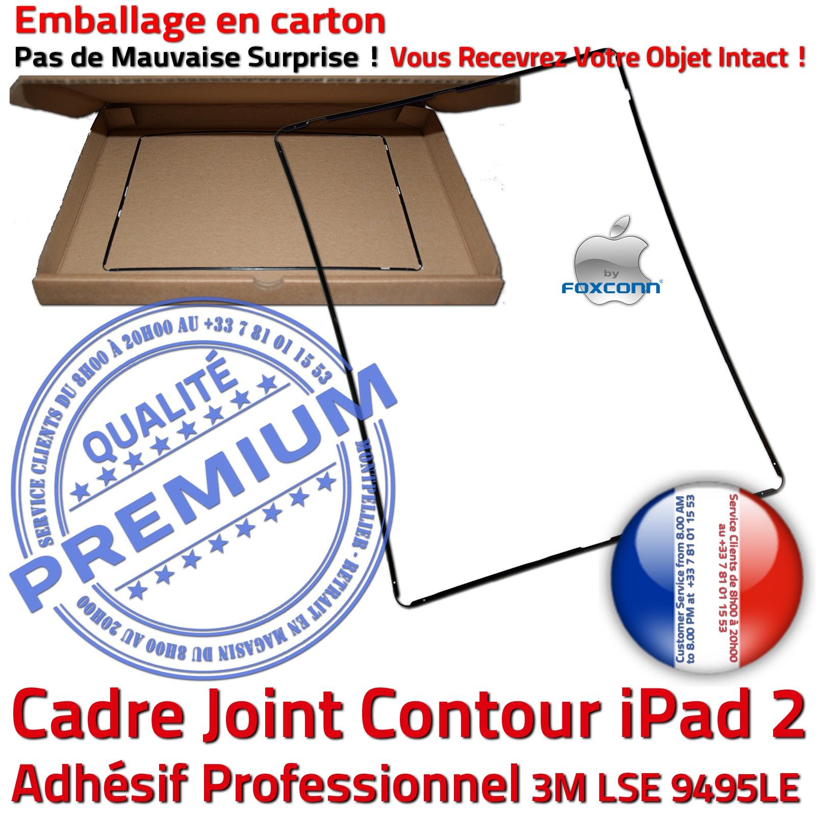 PACK iPad 2 A1396 Joint N