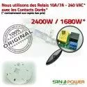 Micro Capteur Radar SINOPower Interrupteur Détecteur Éclairage Basse Électrique Présence Passage HF Alarme Détection Automatique Personne Consommation de